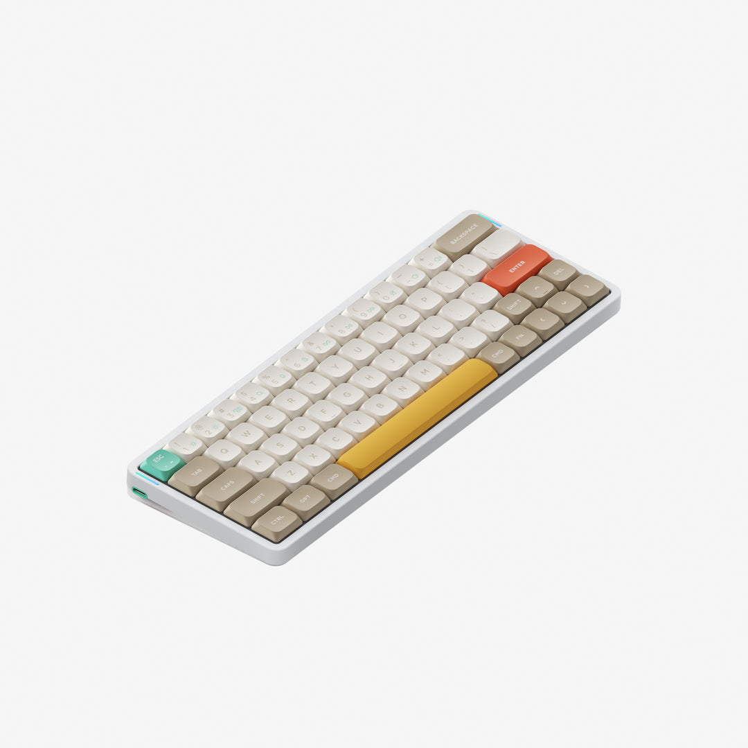 NuPhy Low-Profile COAST Dawn nSA Dye-sub PBT Keycaps for Air75/96
