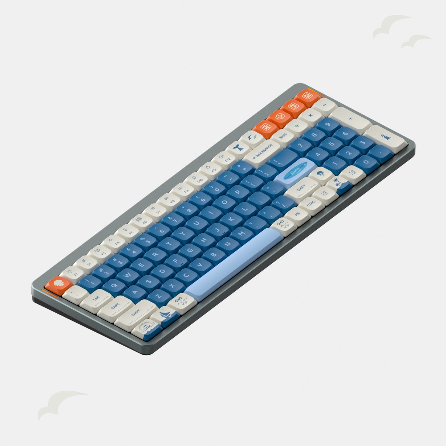 NuPhy Shiokaze nSA Dye-sub PBT Keycaps