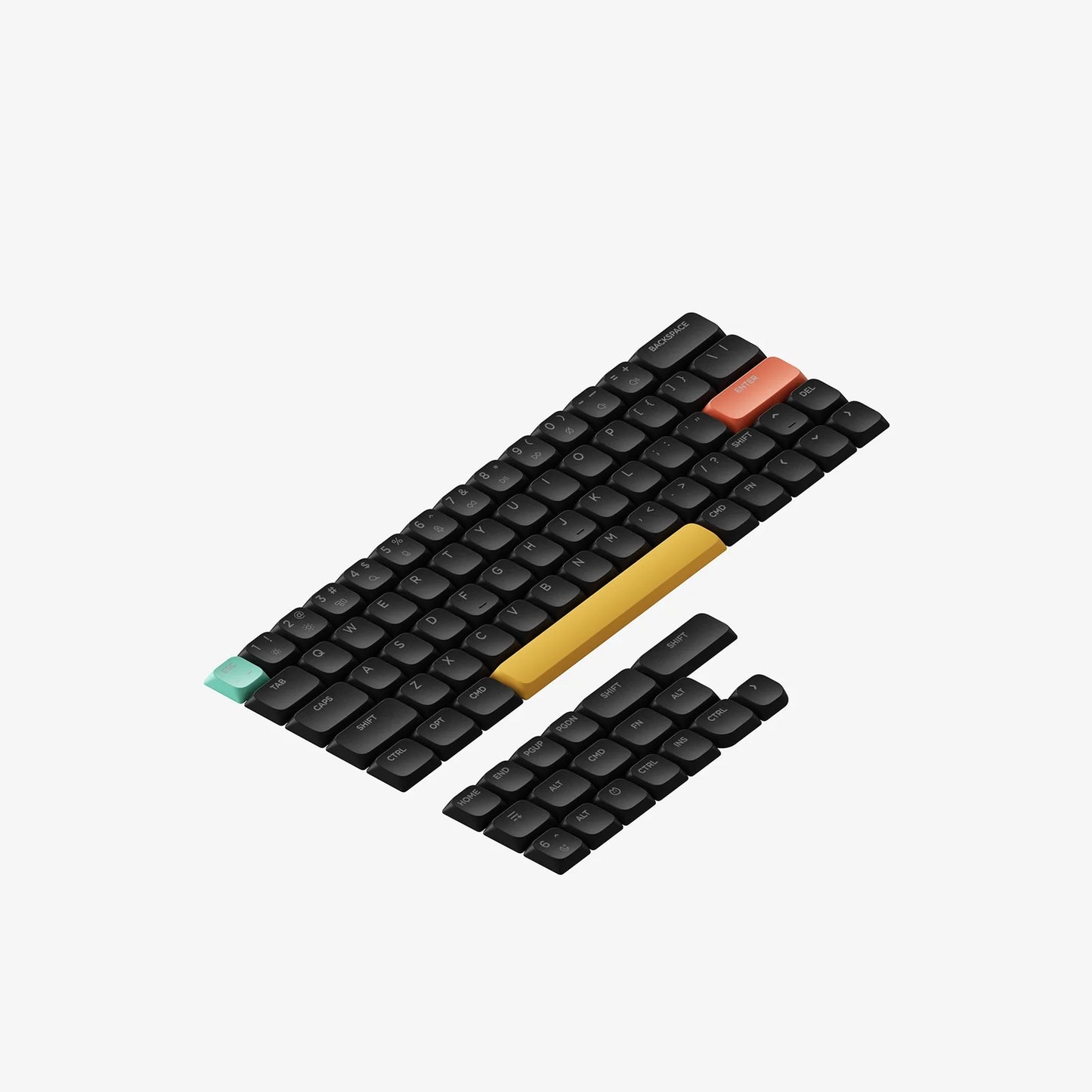 NuPhy Low-Profile nSA Shine-through Air V2 PC Keycaps
