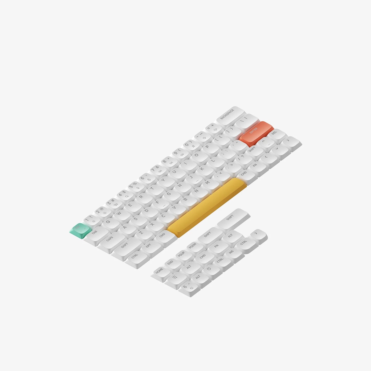 NuPhy Low-Profile nSA Shine-through Air V2 PC Keycaps