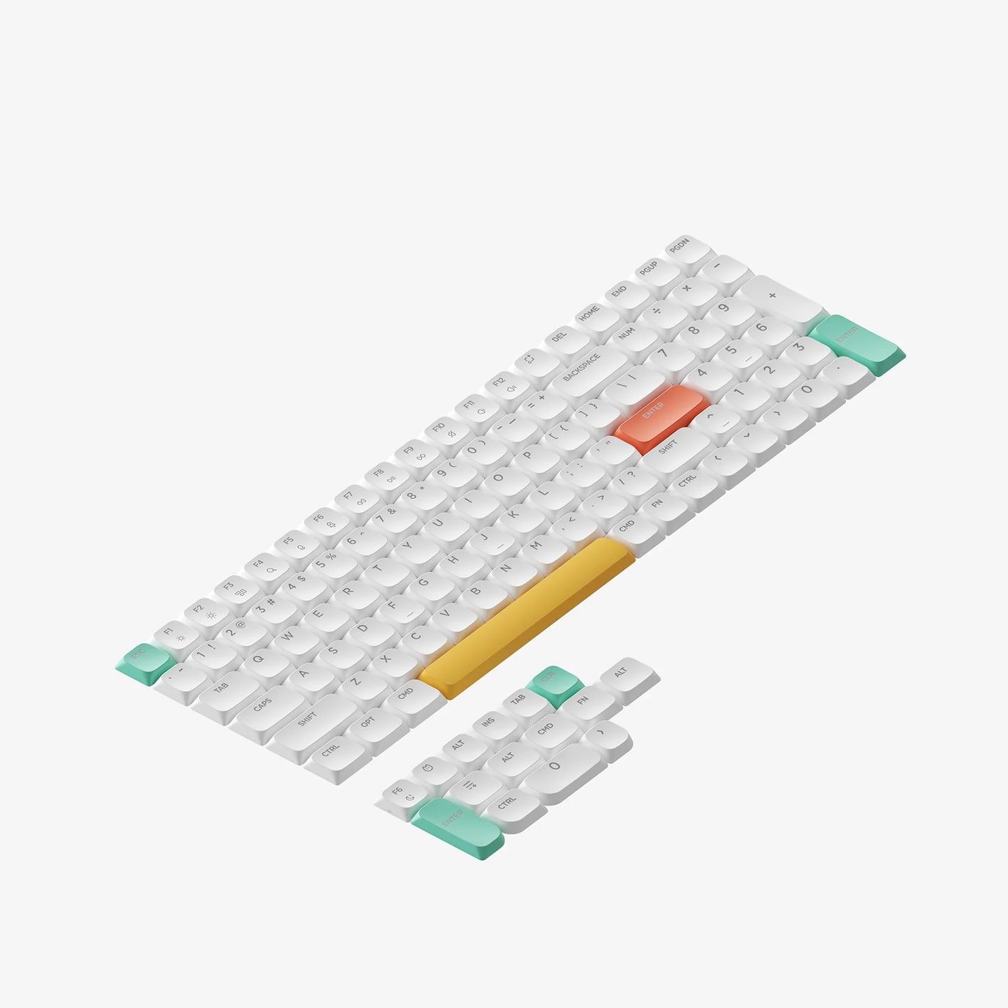NuPhy Low-Profile nSA Shine-through Air V2 PC Keycaps