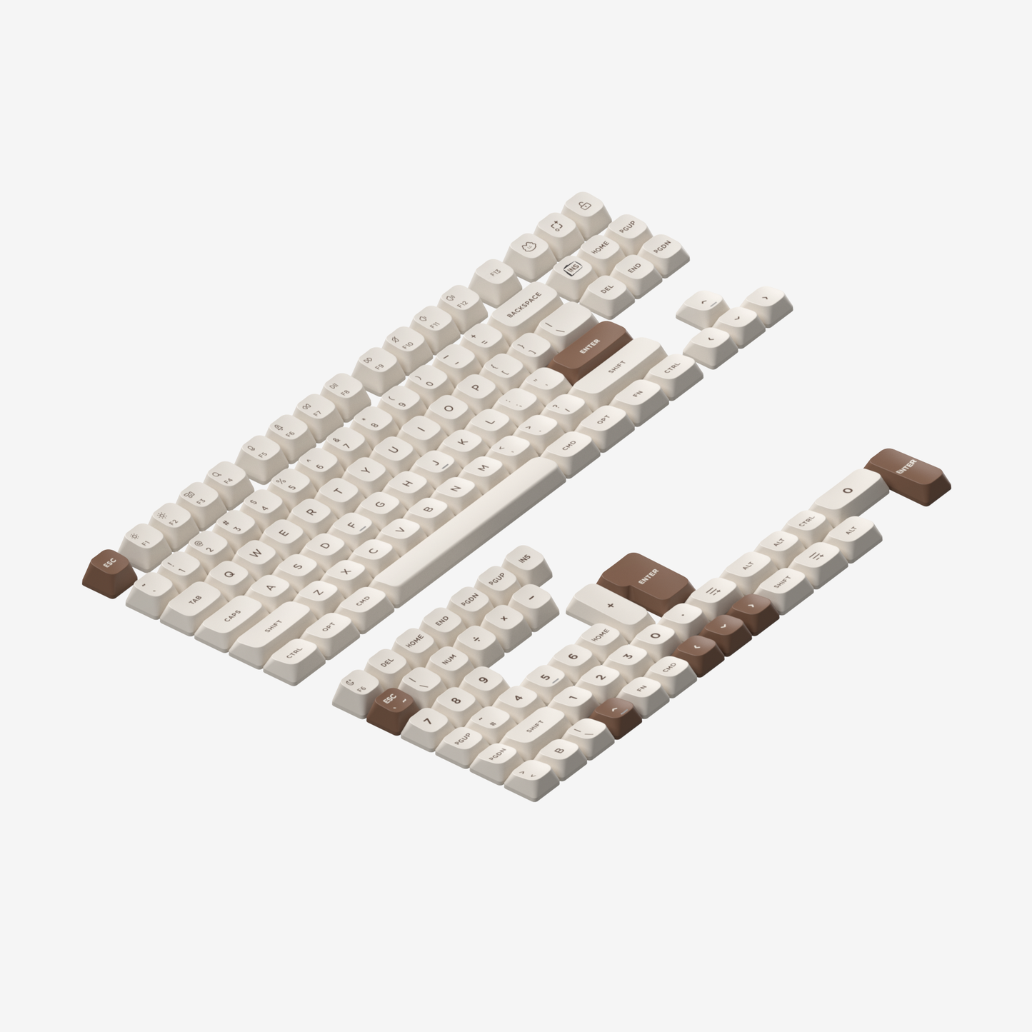 NuPhy Gem mSA Profile Double-shot PBT Keycaps 137 Keys