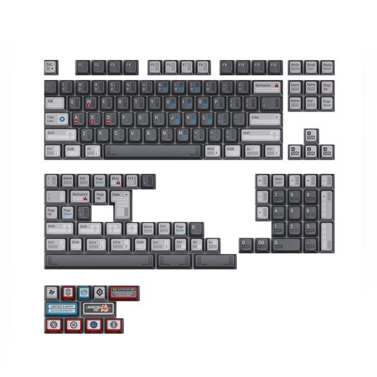 Keytok The Wandering Earth II KOL Profile Dye-Sub Keycaps 154pcs / Set