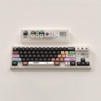 Keytok PLATO Smile Profile Dye-Sub PBT Keyaps 158pcs/set