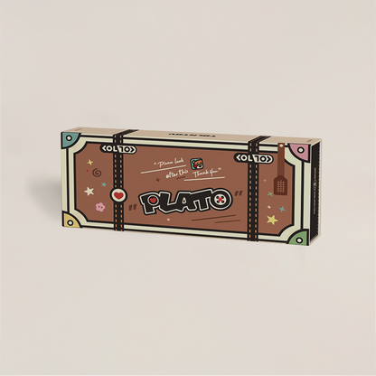 Keytok PLATO Smile Profile Dye-Sub PBT Keyaps 158pcs/set