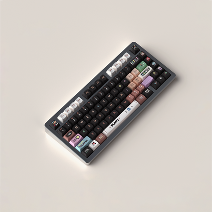 Keytok PLATO Smile Profile Dye-Sub PBT Keyaps 158pcs/set