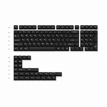 Nuphy Berry Profile Dye-Sub PBT Keycaps - 127 keys