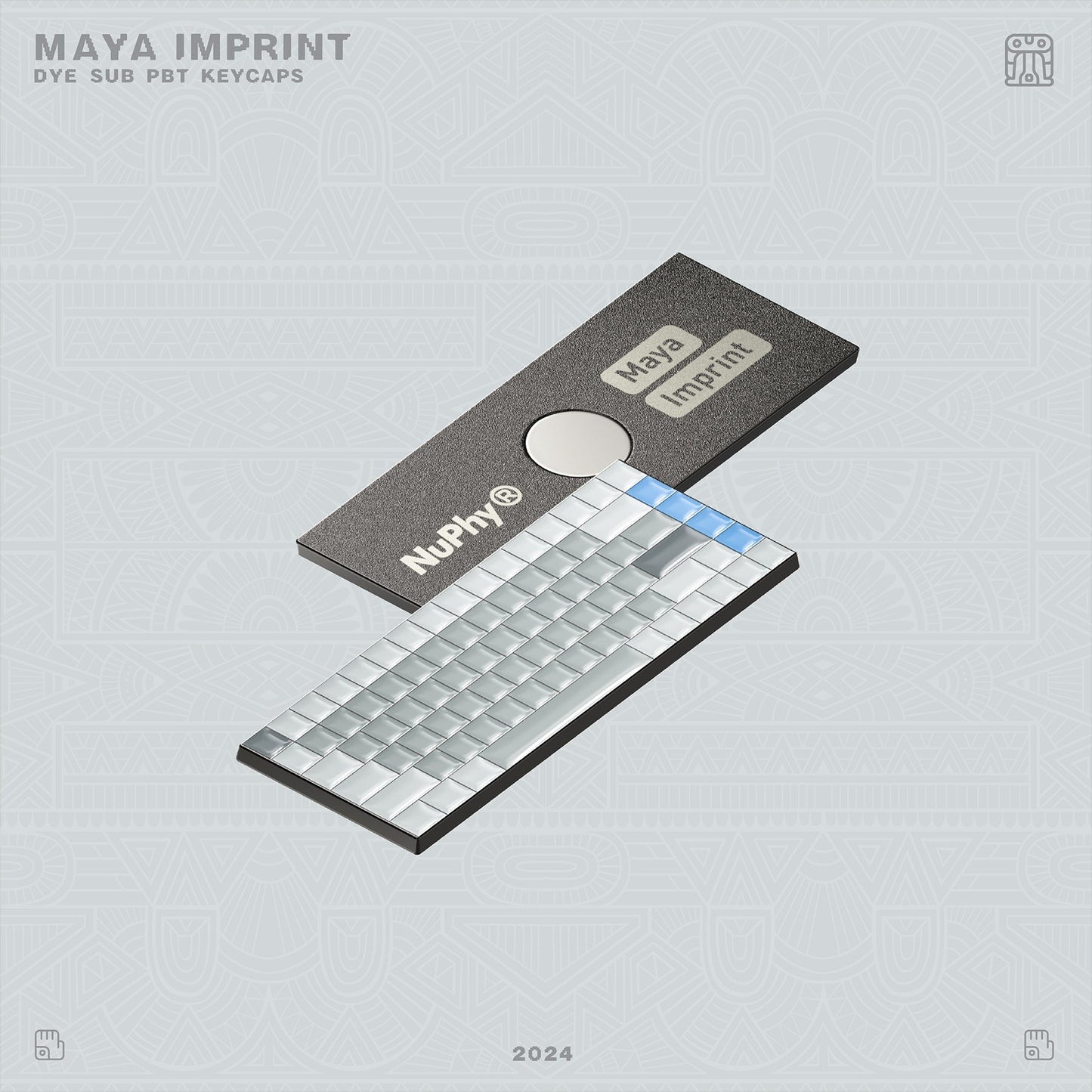 NuPhy x Keytok Maya Imprint nSA Low-Profile Keycaps