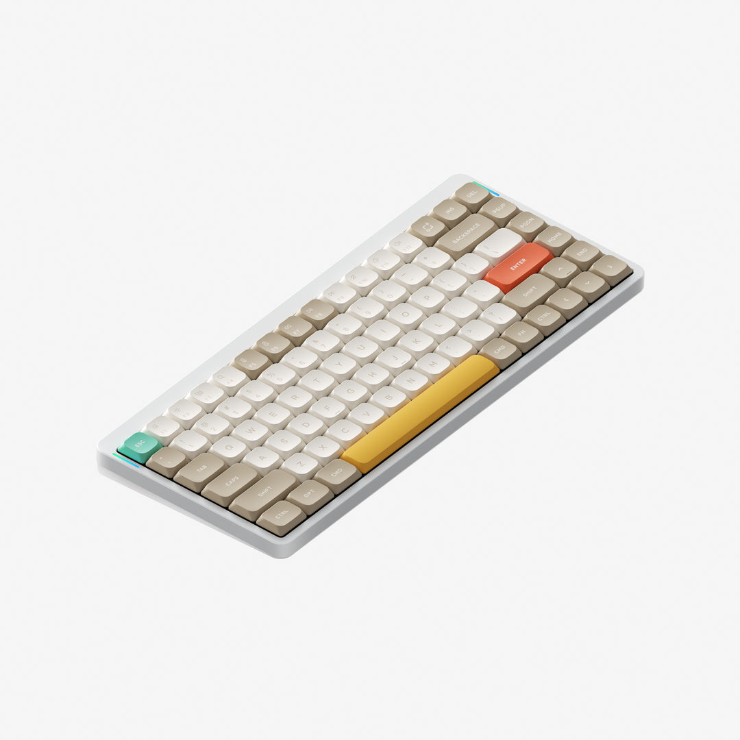 NuPhy Low-Profile COAST Dawn nSA Dye-sub PBT Keycaps for