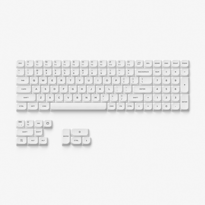 Nuphy Low-Profile nSA Double-shot PBT Keycaps - 113 Keys