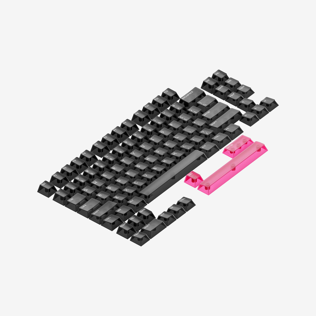 Matrix Keycaps NuPhy Cherry profile DOT Matrix Transparent PC Keycaps – Nuphy Australia