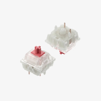 NuPhy Cherry Silent Red Clear-Top Switches