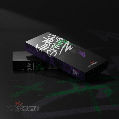 Keytok BLOCK X Cherry Profile Dye-Sub PBT Keycaps 185pcs /sets
