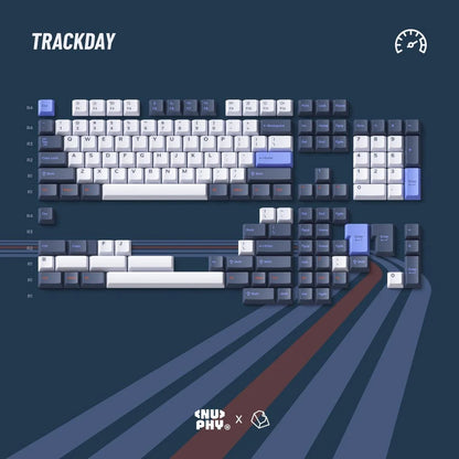 NuPhy Berry Profile Berry Trackday Dye-Sub PBT Keycaps - 154 keys